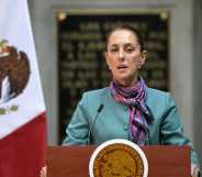 Mexican president Claudia Sheinbaum