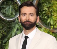 LONDON, ENGLAND - MAY 28: David Tennant attend sthe Global premiere of Amazon Original "Good Omens" at Odeon Luxe Leicester Square on May 28, 2019 in London, England. (Photo by Mike Marsland/WireImage)