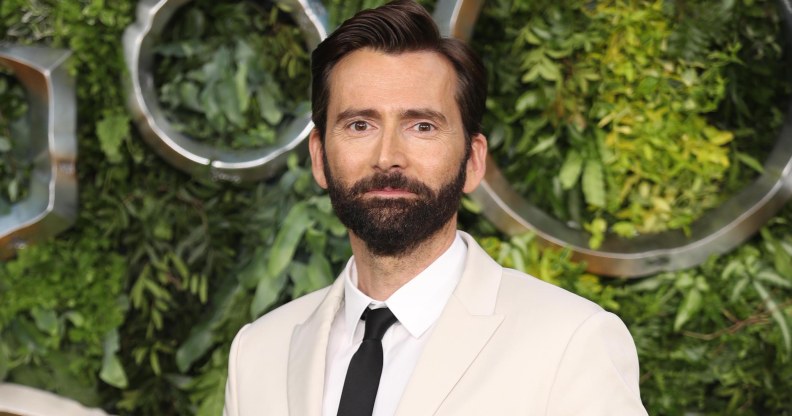 LONDON, ENGLAND - MAY 28: David Tennant attend sthe Global premiere of Amazon Original "Good Omens" at Odeon Luxe Leicester Square on May 28, 2019 in London, England. (Photo by Mike Marsland/WireImage)