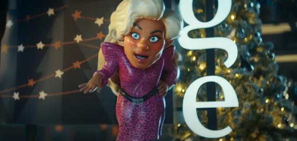 Drace Race UK's Tayce stars in Asda's new Christmas advert