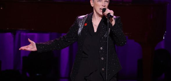 Annie Lennox announces headline London show for 2025 at Royal Albert Hall.