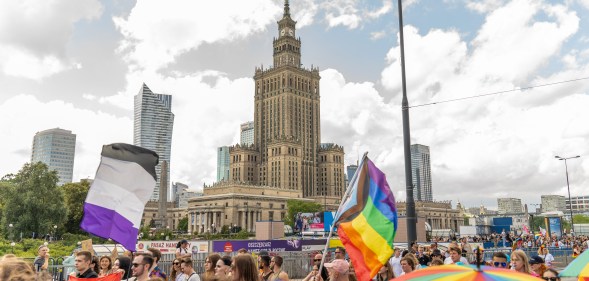 Pride march in Poland.