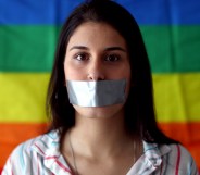 LGBT woman censored not able to speak