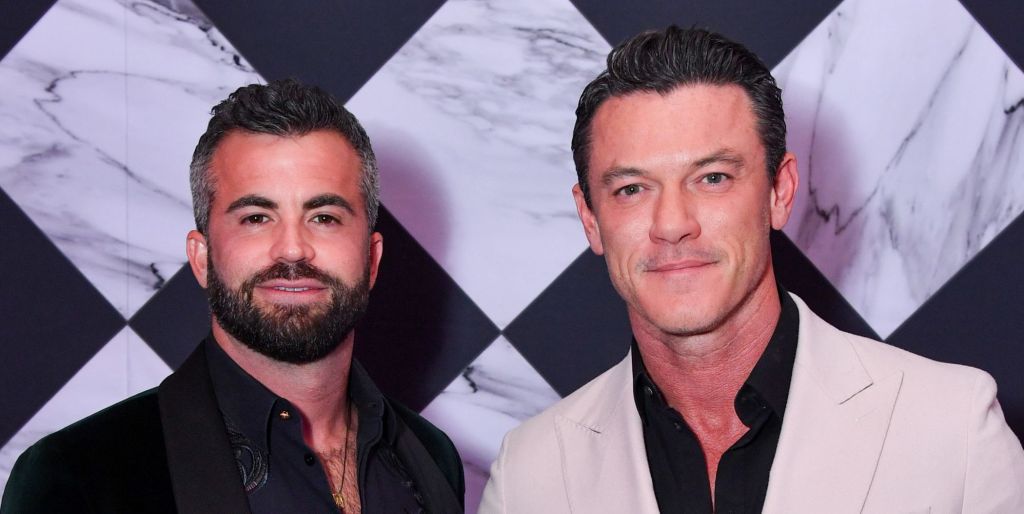 Fran Tomas and Luke Evans together