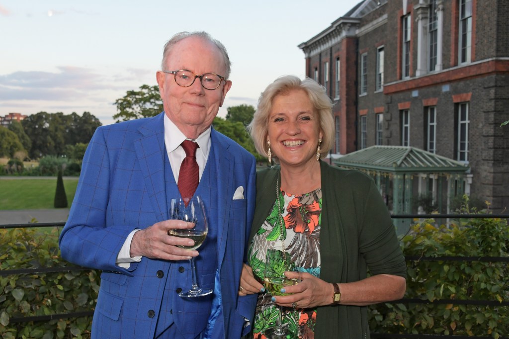 Jack Whitehall's dad and mum, Michael and Hilary. 