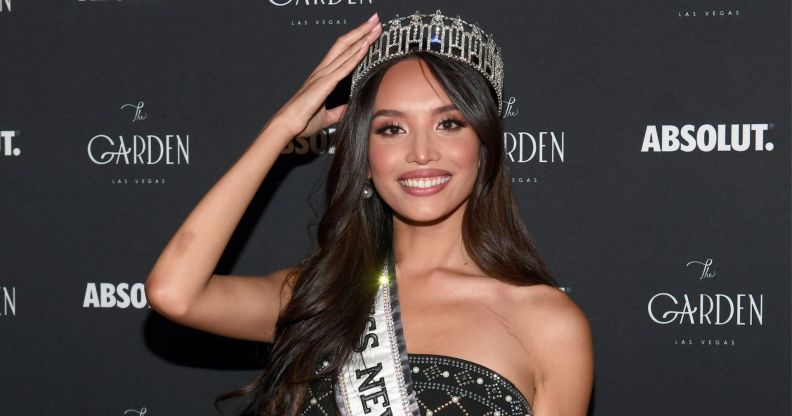 Kataluna Enriquez was crowned Miss Nevada USA in 2021