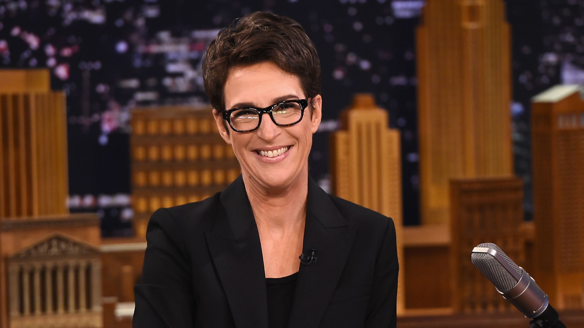 Rachel Maddow lesbian joke on MSNBC 'best line' of election night