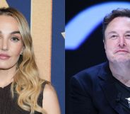 SNL host Chloe Fineman and Tesla billionaire Elon Musk.