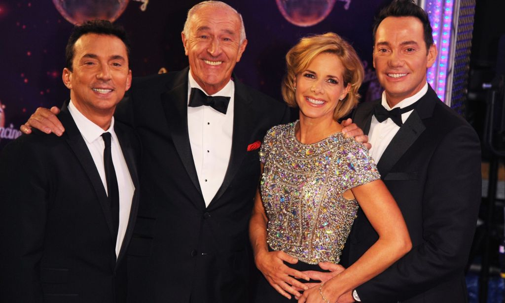 Craig Revel Horwood among the judge panel of Strictly Come Dancing in 2014. 