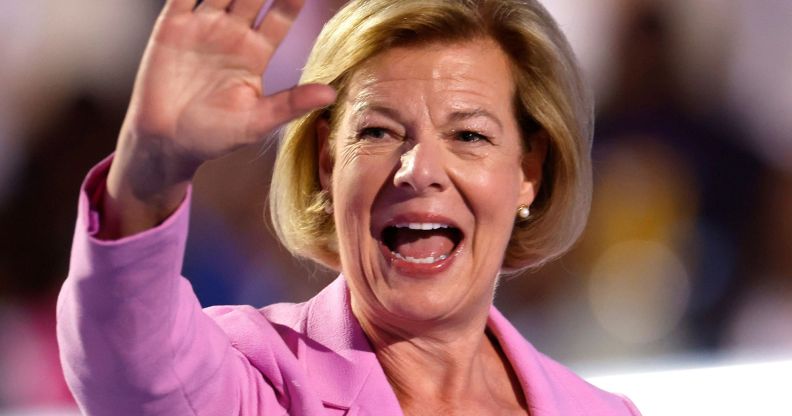 Tammy Baldwin, pictured.