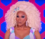 RuPaul during all stars 3 looking gagged and shocked