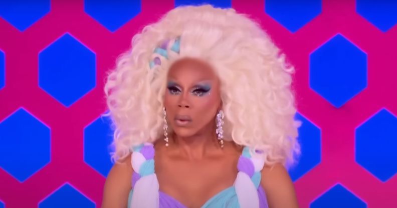 RuPaul during all stars 3 looking gagged and shocked