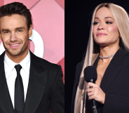 Split photo of Liam Payne and Rita Ora.