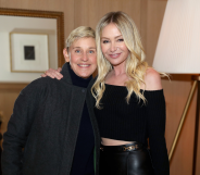 Ellen DeGeneres and Portia de Rossi.