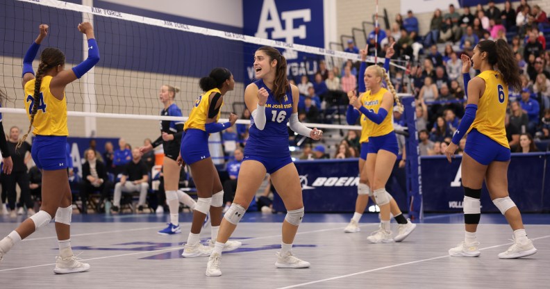 San Jose State University Women's Volleyball Team