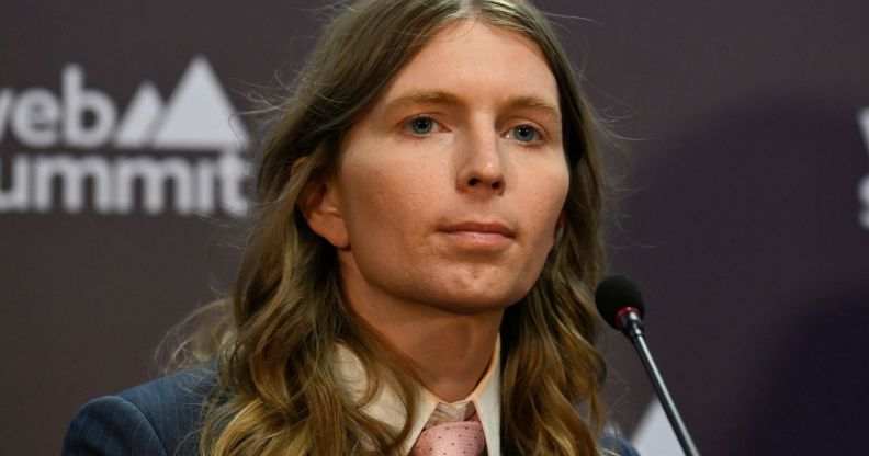 Chelsea Manning, pictured.