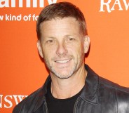 Desperate Housewives actor Doug Savant arrives at the "Pretty Little Liars" celebrates Halloween episode held at Hollywood Forever on October 15, 2013 in Hollywood, California.