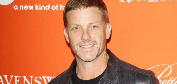 Desperate Housewives actor Doug Savant arrives at the "Pretty Little Liars" celebrates Halloween episode held at Hollywood Forever on October 15, 2013 in Hollywood, California.