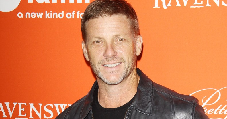 Desperate Housewives actor Doug Savant arrives at the "Pretty Little Liars" celebrates Halloween episode held at Hollywood Forever on October 15, 2013 in Hollywood, California.