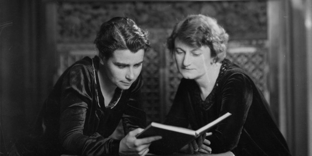 Dorothy Arzner and Marion Morgan in 1927.