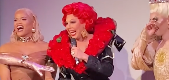 La Voix at the Drag Race UK season six finale party