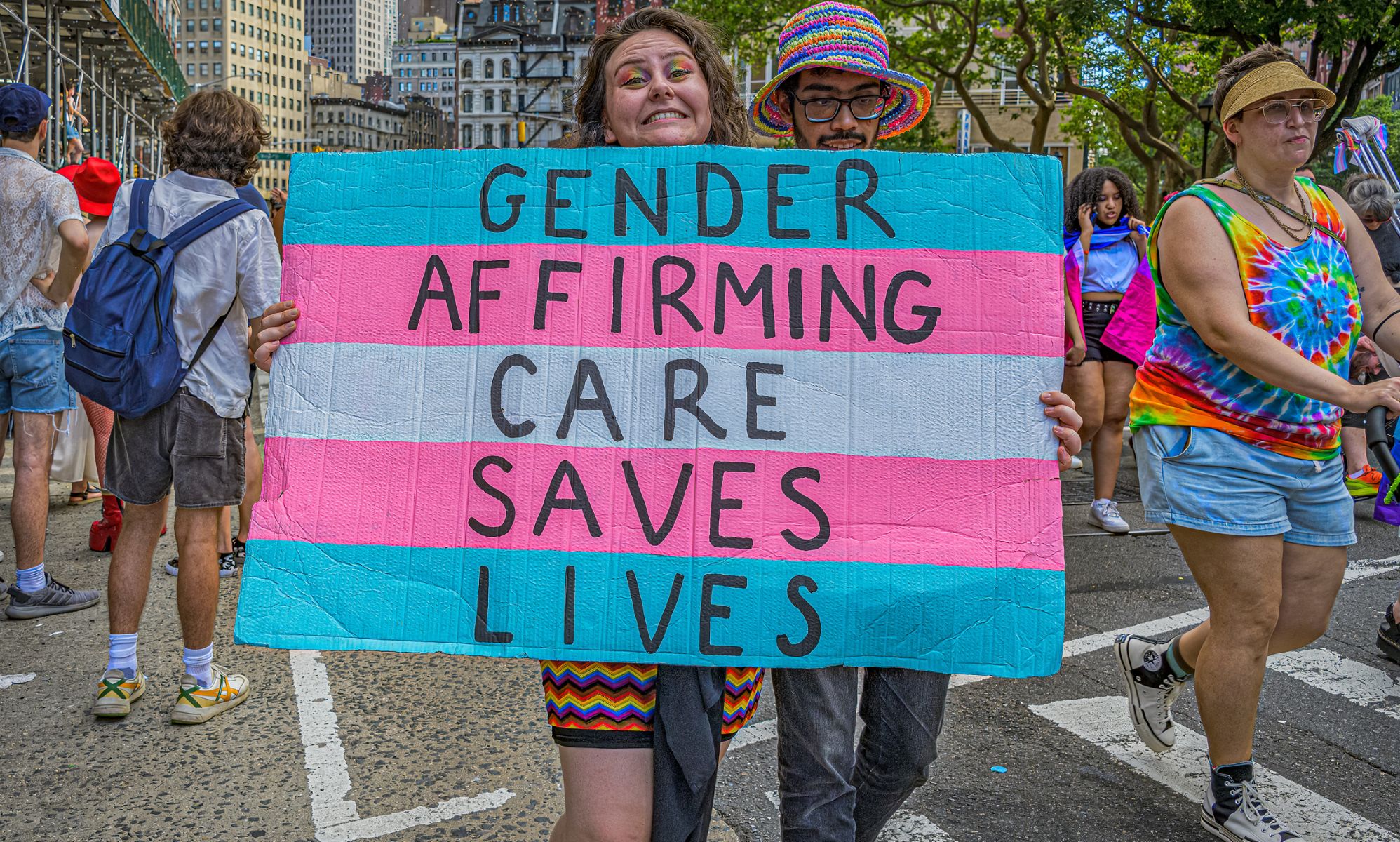 Yes trans people exist, and gender healthcare can save their lives