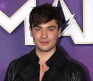 LONDON, ENGLAND - NOVEMBER 08: George Shelley attends the UK Special Screening of Marvel Studios', 'The Marvels' at Cineworld Leicester Square on November 08, 2023 in London, England. (Photo by Tim P. Whitby/Getty Images for Disney)