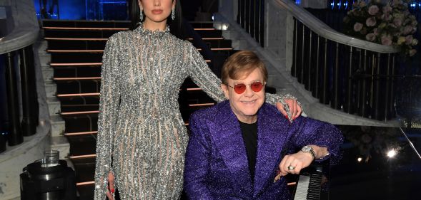 Dua Lipa and Sir Elton Joghn.