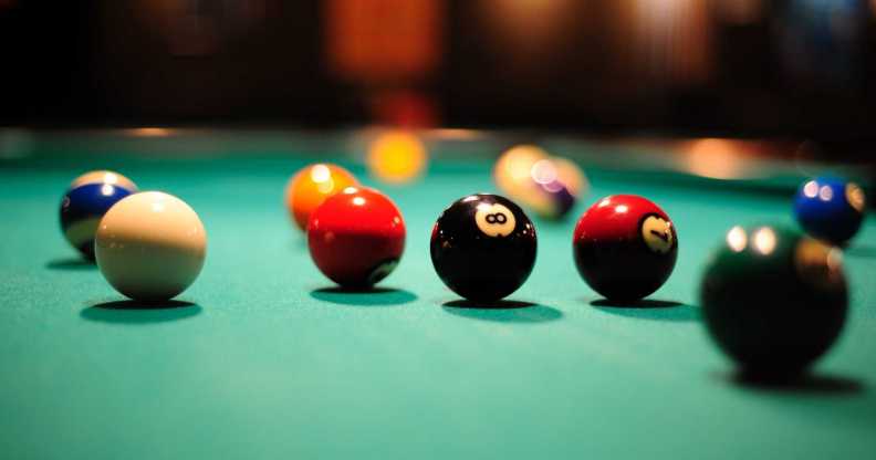 pool balls