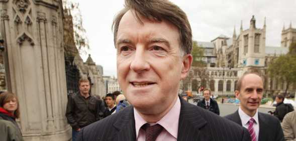 Labour Lord Peter Mandelson.