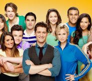 Glee cast.