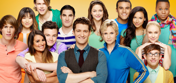 Glee cast.