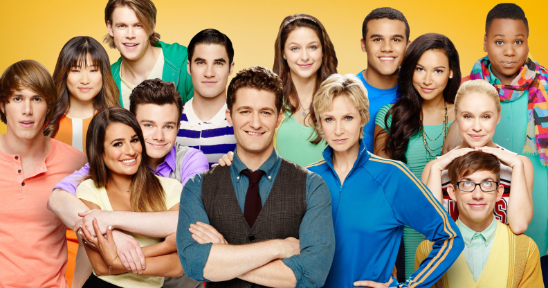 Glee cast.