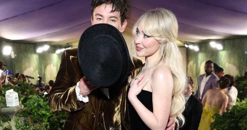 Barry Keoghan and Sabrina Carpenter at the Met Gala