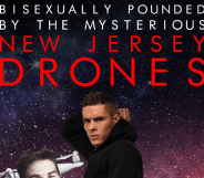 Bisexually Pounded By The Mysterious New Jersey Drones book cover by Chuck Tingle