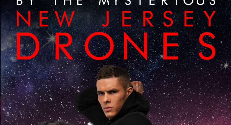 Bisexually Pounded By The Mysterious New Jersey Drones book cover by Chuck Tingle