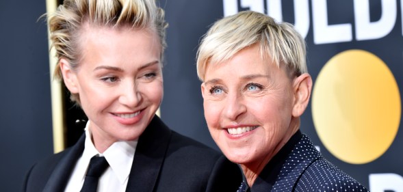 Ellen DeGeneres and Portia de Rossi