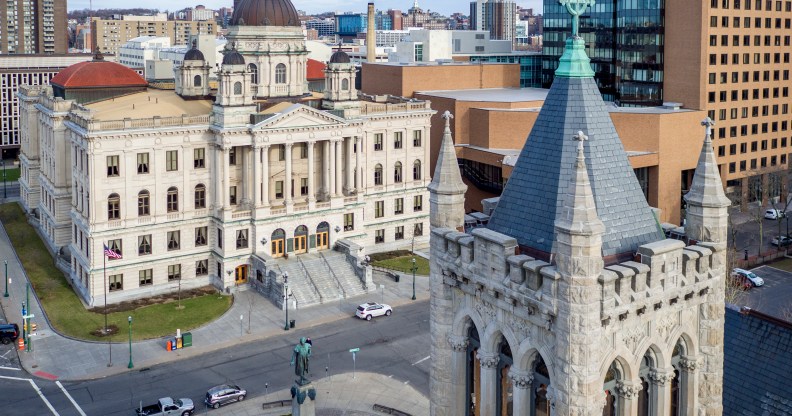 Onondaga County Courthouse in Syracuse