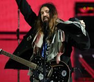 Billy Ray Cyrus performs during the Liberty Inaugural Ball in Washington DC