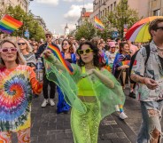 Lithuania Pride march.