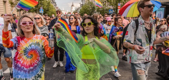 Lithuania Pride march.