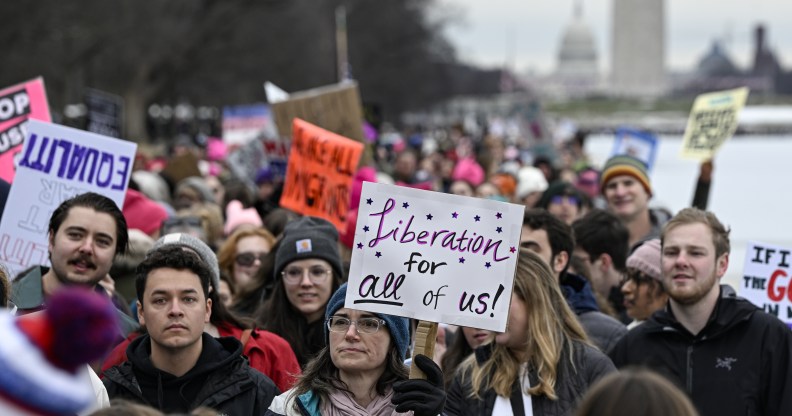 People's March in Washington.