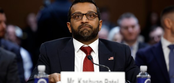 Kash Patel at his Senate Confirmation Hearing for FBI director