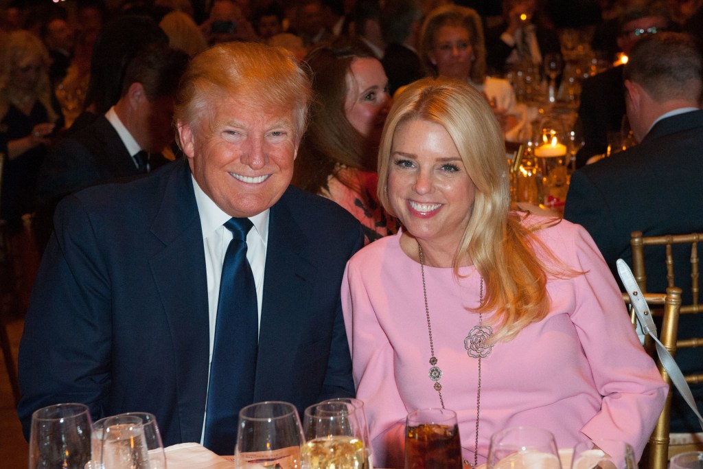 Donald Trump and Pam Bondi