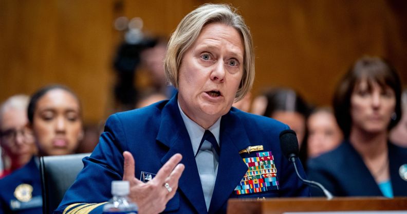 Former Coast Guard Commandant Admiral Linda Fagan