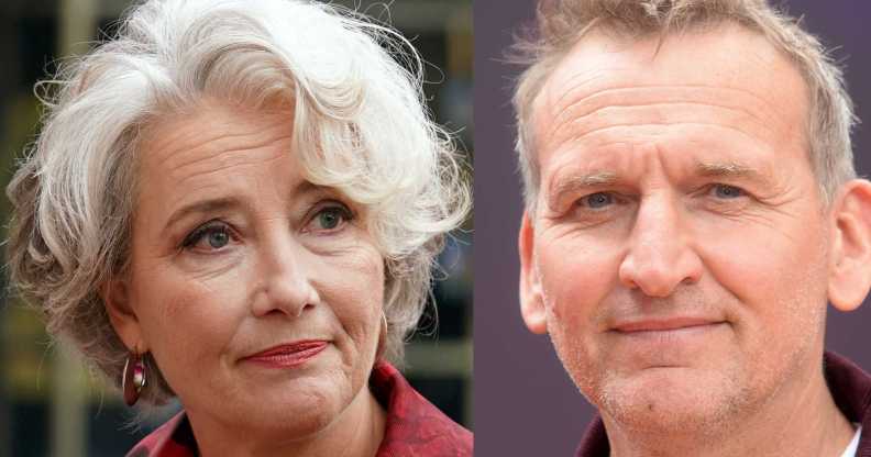 Emma Thompson and Christopher Eccleston will star in feature film 'Hear Me Roar,' a drama about a groundbreaking British trans marriage case.