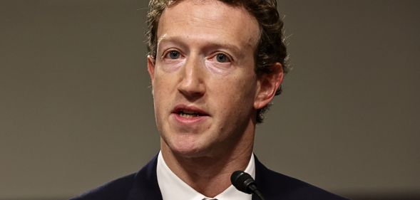 Founder of Meta, Mark Zuckerberg, pictured.