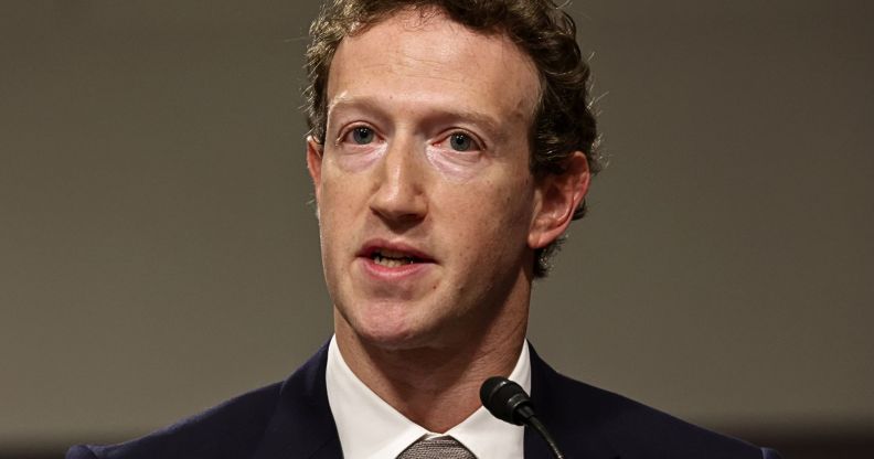 Founder of Meta, Mark Zuckerberg, pictured.