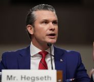 Pete Hegseth, President-elect Donald Trump’s nominee for secretary of defense, during his Senate confirmation hearing on Tuesday 14 January