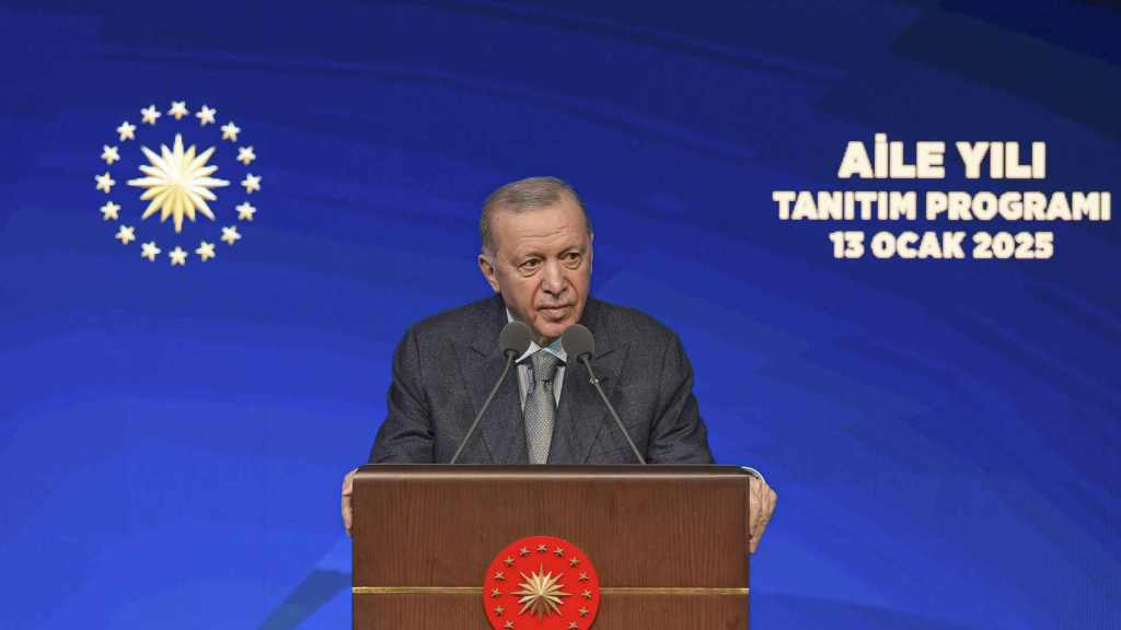 Recep Tayyip Erdoğan launched the 'Year of the Family' whilst criticising the LGBTQ+ community. (Getty)